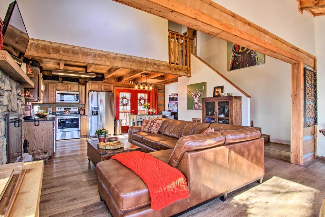 Panoramic-View Gatlinburg Cabin With Private Hot Tub Экстерьер фото